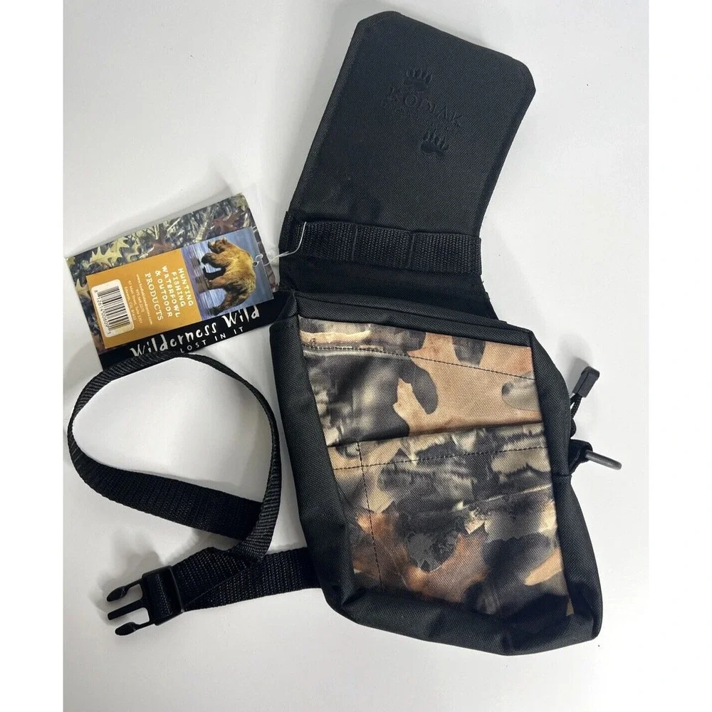 Kodiak Island Series Camo Holster Hunting Hiking Belt Bag Pouch New